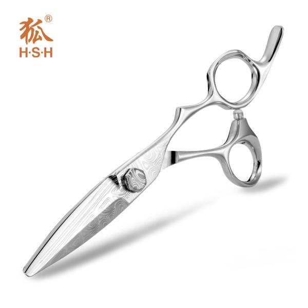 Buy cheap Damascus Pattern Antique Barber Scissors Sliding Cutting Customized Logo from wholesalers