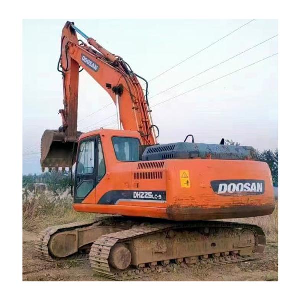 21800 KG Operating Weight Used Doosan Crawler Excavator 90% Doosan DH225 Anhui