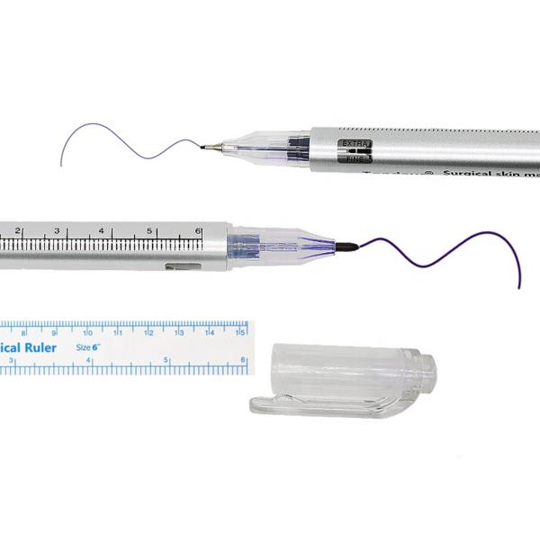 Manufacturer Cosmetic Accessories Non-toxic tattoo makeup surgery marker gun eyebrow skin marker pen