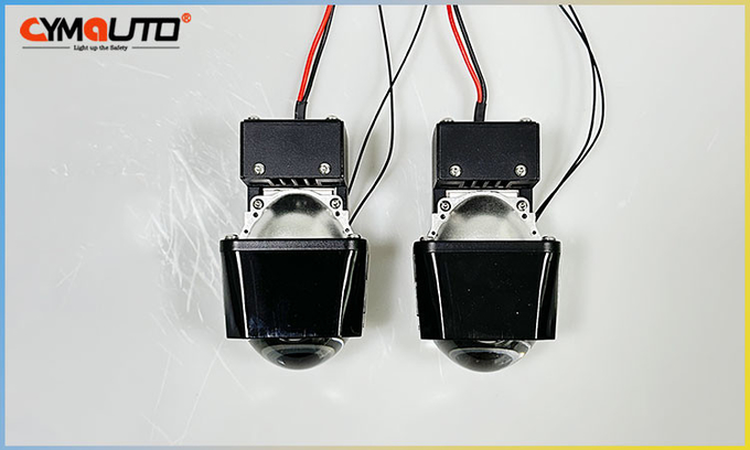 12v 1.5 Inch High Low Beam Mini Bi LED Projector Lens For Motorcycle