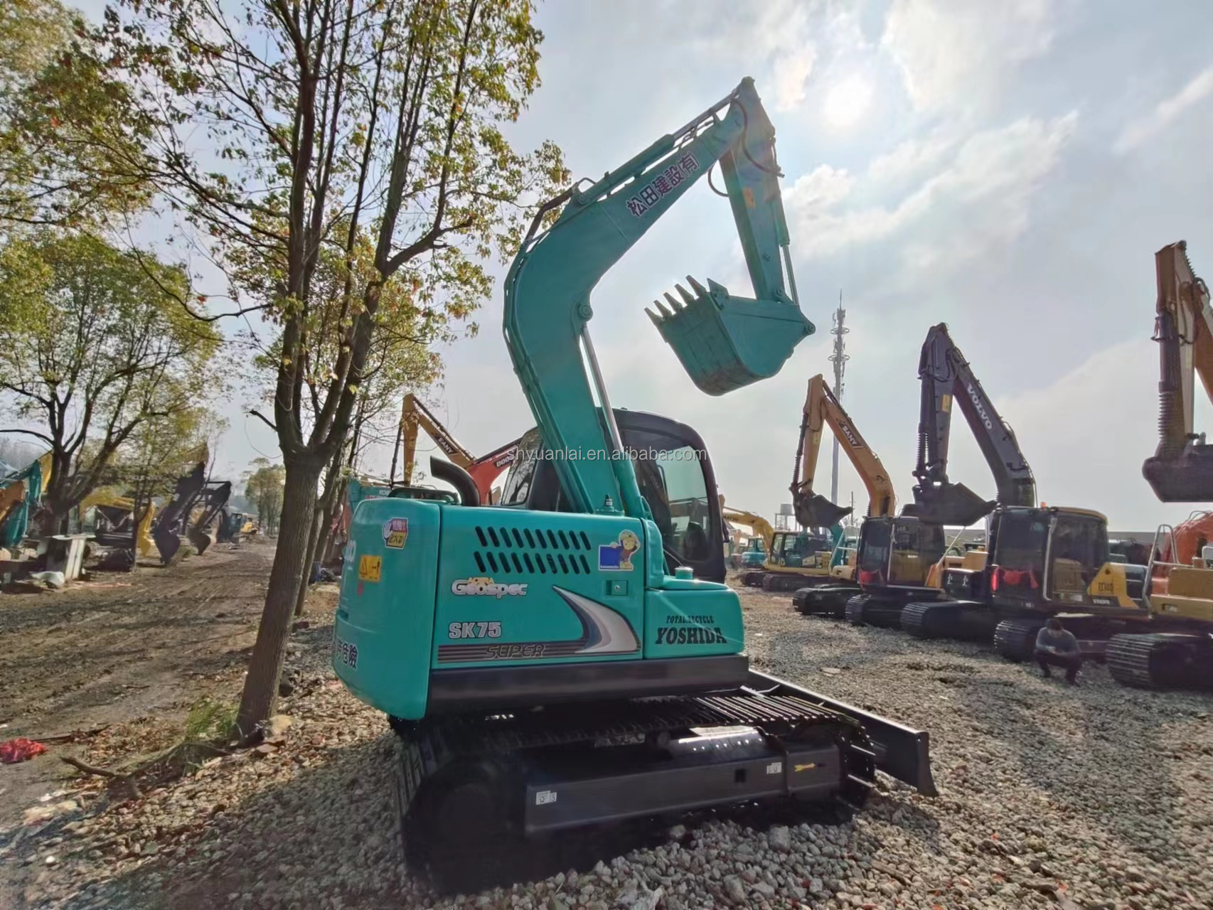 Original Used SK75 Excavator The Perfect Solution for Your Construction Needs