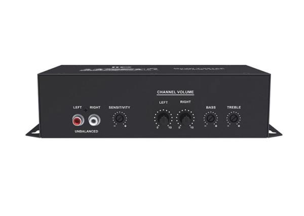 Buy cheap Top Rated 2 Channel Stereo Amplifier , 20W Class D Stereo Amplifier Metal Material from wholesalers