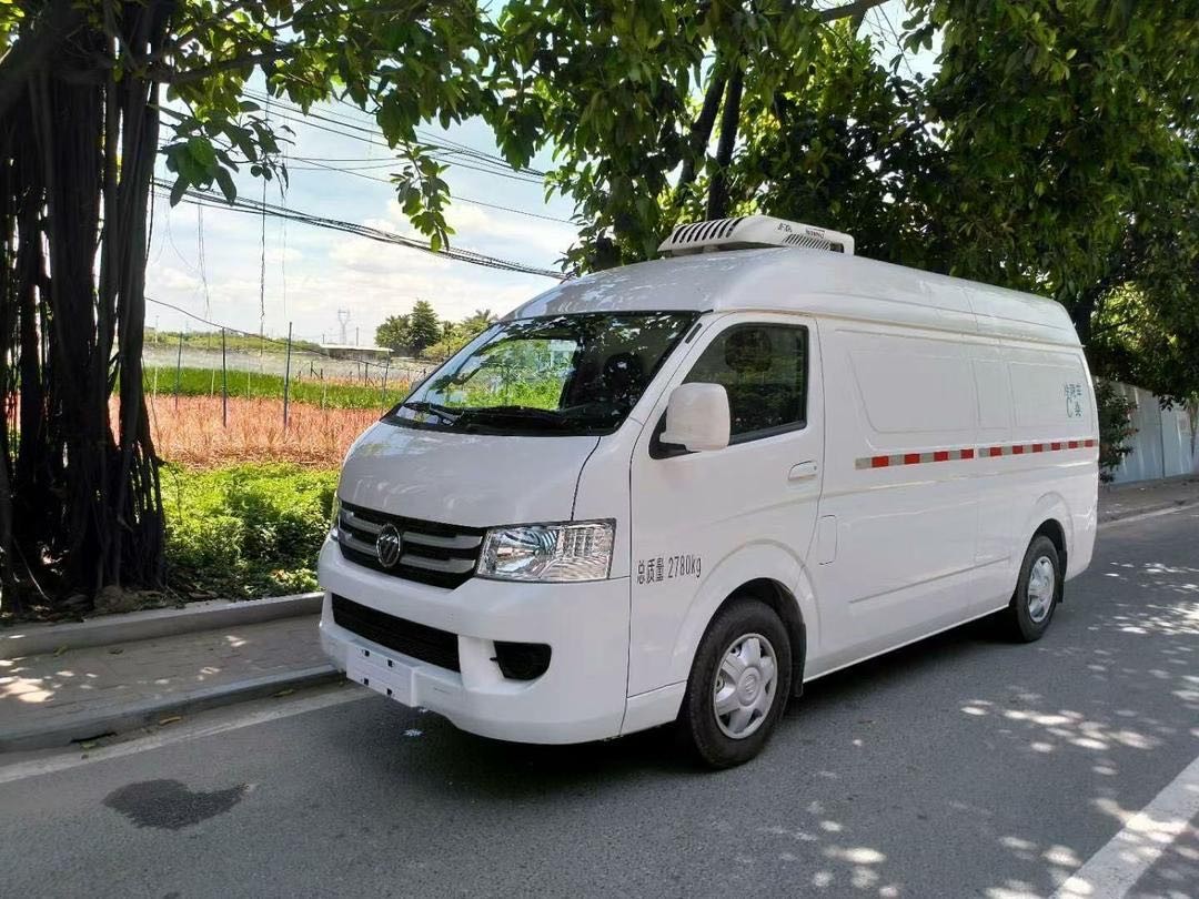 Thermal Insulated Van Box Reefer Van Body Heat Insulation with Double Rear Doors