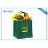 Buy cheap 90Gsm 100Gsm Non Woven Fabric Bags With Reinforced Handles from wholesalers