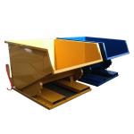 Original Metal Self Dumping Hopper Waste Bin Steel Dumpster Waste Tipping Bins