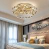 Buy cheap Modern LED Crystal Chandelier Luxury Gold Lustres round chandelier crystal lighting(WH-CA-73) from wholesalers