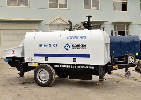 Quality Diesel Trailer Concrete Pump Cement Pumping Equipment For Construction Projects for sale