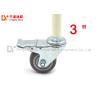 Buy cheap Heavy Duty TPR Solid Caster Wheels , 3/4 Inch Stem Caster Wheels from wholesalers