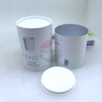 Airtight Composite Rolled Edge Paper Cans Packaging Metal Tin Tubes With Insert