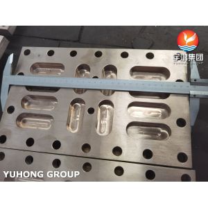 Buy cheap ASTM B177 C70600 Square Tubesheet Ultimate Heat Exchanger Component from wholesalers