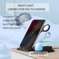 Buy cheap Fast 15W All In One Wireless Charger Station For Multiple Devices product