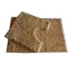Buy cheap Microfiber Chenille Bathroom Rug Set Beige from wholesalers