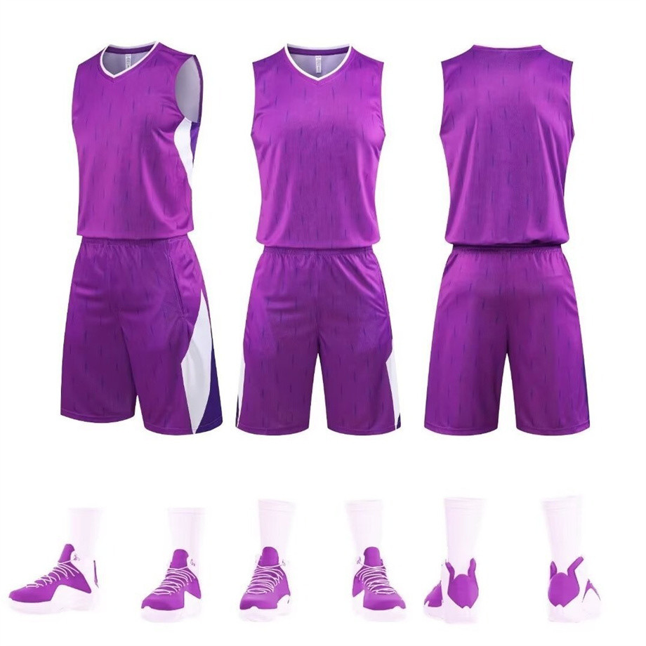 Basketball Uniform Suit Outdoor Basketball Training Camp Large Size Breathable Sweat-absorbent Vest