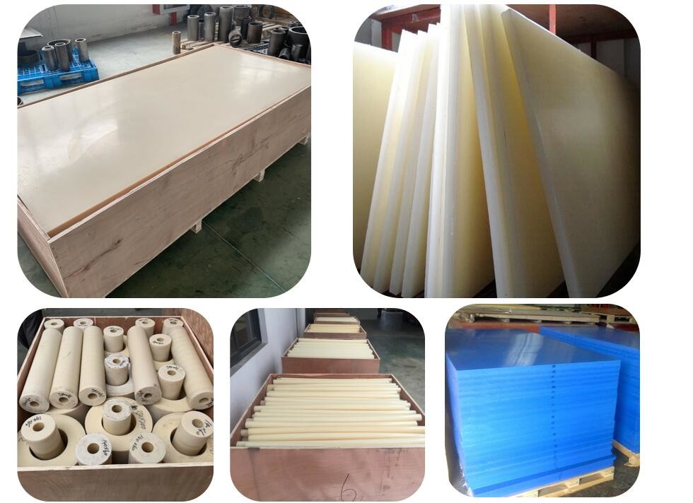 Engineering Plastic White Extruded Pa6 8mm Nylon Sheet