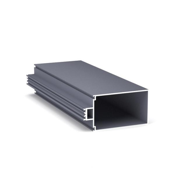 Buy cheap 6063A 6060 rectangular Aluminum Extruded Profile Weather Resistant from wholesalers