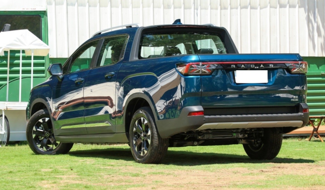 2023 EV Geely Radar Auto RD6 New Pure Electric Pickup Truck With 410km 550km 632km Range