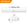 Buy cheap SMD2219 160pcs/m LED Lights Cabinet Flashlight Hassle-Free Adhesive Installation from wholesalers