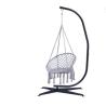 Buy cheap Modern Design Easy Collapsible Outdoor Hanging Chair with Thick Cushion and Stand from wholesalers