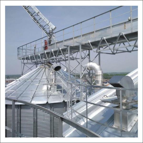 Buy cheap Concrete Foundation 2000t Commercial Steel Storage Silo from wholesalers