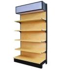Factory customized color size metal heavy duty minimarket shelves wall shelves