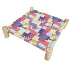 Wooden cat Hammock Elevated Cooling Bed Detachable Portable Indoor/Outdoor pet