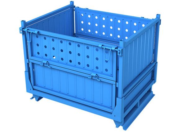 Buy cheap Metal Pallet Storage Cage Heavy Duty Stillages 1200x1000 from wholesalers