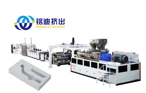 Buy cheap Single Screw PE PP Sheet Production Line Extrusion Machine 600-1500mm Width from wholesalers