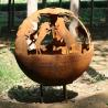 Buy cheap Outdoor Hand Crafted Corten Fire Pit 3mm Thickness Round Large from wholesalers