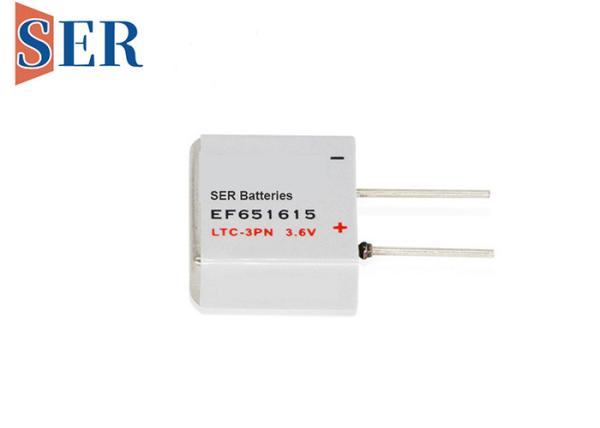 Buy cheap 400mAh EF651615 Prismatic Li SOCL2 Battery With 4 U Solder Pins from wholesalers