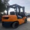 Buy cheap Diesel Tuel Toyota Used Forklift 3 Ton 3 Mast With Side Shift from wholesalers