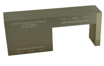 Buy cheap Ultrasonic Ndt Accessories Astm E317 Block Figure 6 Calibration Blocks from wholesalers