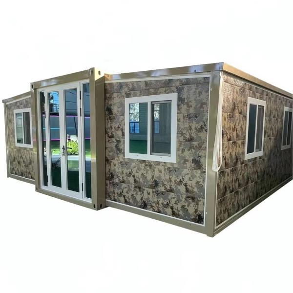 Premium Luxury Villa Glass Expandable House Aluminum Triangle Winter Garden