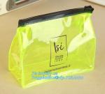 Pouch Slider plastic Zipper Folder PVC Clear cosmetic bag pencil pen packaging