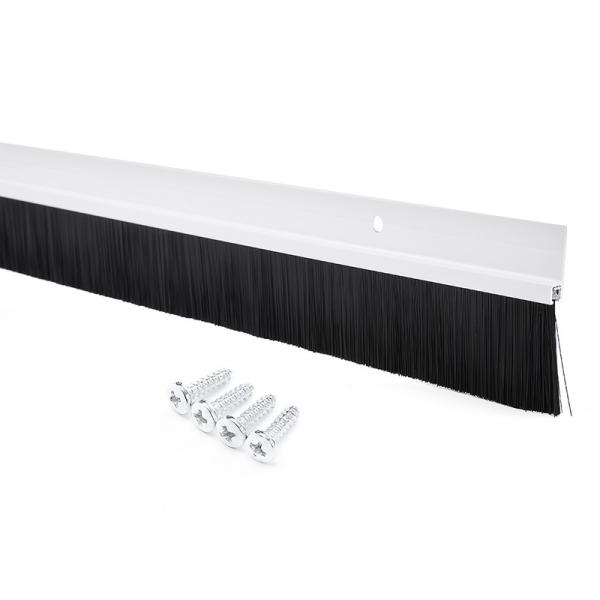 Buy cheap H Type PP Self Adhesive Door Bottom Brush Strip ‎Screw In Installation from wholesalers