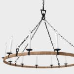 CHC 5874 Darlana XL Wrapped Ring Chandelier , Darlana Large Single Ring
