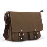 Buy cheap OEM / ODM Unisex Travel Messenger Bag Lightweight Brown Color Classic Style from wholesalers