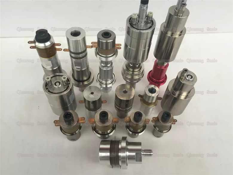 High Power Piezoelectric Ultrasonic Welding Transducer 6000w 20Khz 8pcs Ceramics