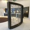 Buy cheap stainless steel curved panel decorative curved screen for room partition from wholesalers