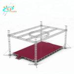 Buy cheap Flexible Aluminum Spigot Truss Luxury Aluminum Box Truss For DJ Equipment from wholesalers