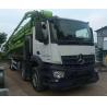 Buy cheap 44000kgs Cylinder Type 2020 Zoomlion 63m Concrete Boom Pump on Mercedes Benz Concrete Pump Truck Construction Machinery from wholesalers