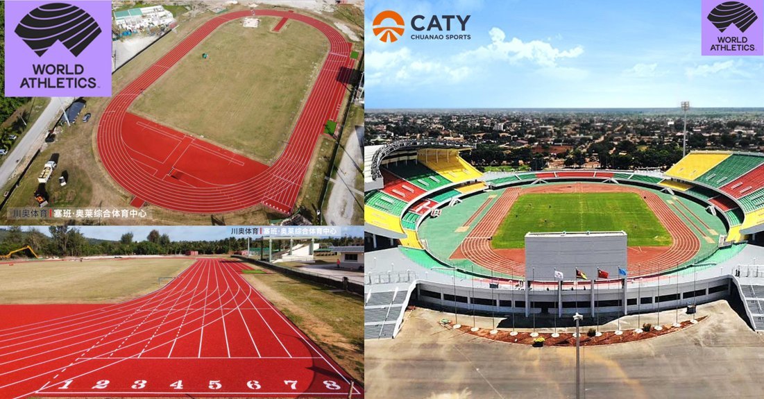 All-Weather Athletic Running Track By Recycled EPDM SBR Granules Materials With Iaaf TUV Certificate For Sports Fields