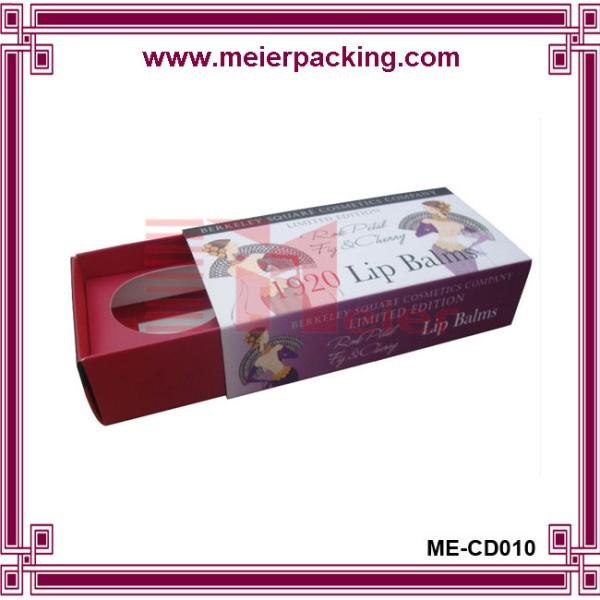 Unfolding Cardboard craft paper printing storage boxes for hair extension with