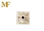 100mm 110mm Cast Iron Nut Yellow Zinc Plates For Tie Rod Shuttering