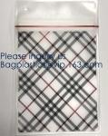 Zipper Eva Bag Waterproof Pvc Bag Transparentstitching Red Zipper Clear Frosted