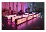 PH5 Outdoor taxi top advertising more than 6000 CD / m2 , Aluminum Cabinet