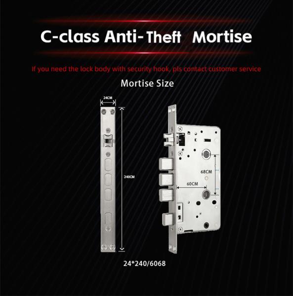 Buy cheap Aluminium Alloy NFC Card Keypad Door Lock For House Apartment Hotel Building from wholesalers