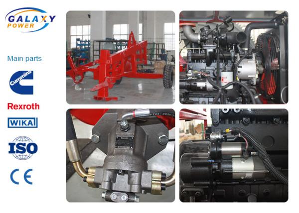 Buy cheap GS40 77kw 103hp Transmission Line Equipment Hydraulic Pulley from wholesalers