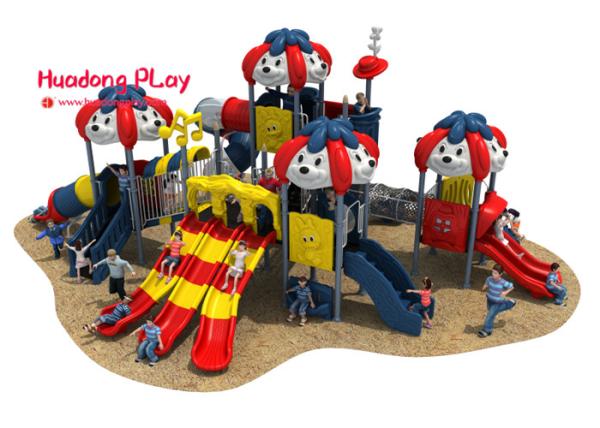 Buy cheap EU Standard Outdoor Playground Slides Kindergarten 36 Volume Cubic Meter from wholesalers
