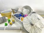 Customize Maximum Diameter Disposable Aluminum Foil Container for Food