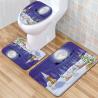 Buy cheap Snowman Christmas Bath Mat Set Anti Skid Restroom Mat Set from wholesalers